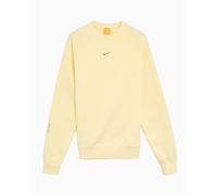 Nike X NOCTA CS CREW FLC men Sweatshirts yellow in taglia:XL