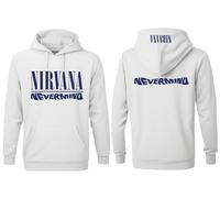 FELPA NIRVANA NEVERMIND CON CAPPUCCIO HOODIES NIRVANA GRUNGE MUSIC KURT COBAIN