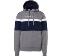 Felpa North Sails Central Stripe Sweatshirt Hoodie Uomo Cotone Grigio