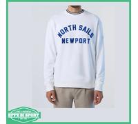 Felpa North Sails New Port uomo maglia girocollo ragazzo tempo libero moda logo