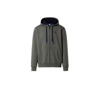 Felpa North Sails Simple Full Zip Hoodie Con Cappuccio Uomo Cotone Grigio