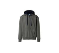 NORTH SAILS Felpa Hoodie Uomo in Cotone Organico con Zip e Logo Ricamato