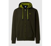 NORTH SAILS Felpa Hoodie con Zip e Logo Ricamato