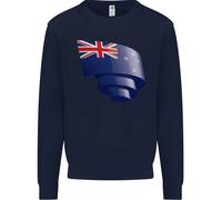 Felpa Nuova Con Bandiera Della Nuova Zelanda Per Bambini Kiwi Day