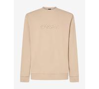 Felpa Oakley Embroidered B1B Crew beige chiaro - S
