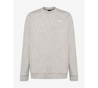 Felpa Oakley Relax Crew grigio logo bianco - S