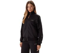 GUESS Giacca di felpa 'Octavia' nero / argento Donna GUESS XS