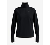 Felpa Odlo Essentals Thermal Half Zip nero puro donna - S