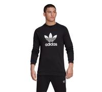 Felpa Originale Adidas Da Uomo Con Logo Trefoil, Maglione A Maniche Lunghe