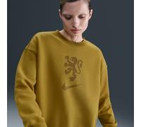 Felpa oversize a girocollo Nike Football Olanda Phoenix Fleece - Donna - Marrone S (IT 40-42)