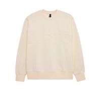 Felpa oversize collo rotondo Fox Racing Moto-x Blanc