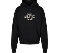 Felpa oversize con cappuccio da donna Mister Tee 2Pac All Eyez on me Noir 2XL