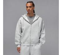 Felpa oversize con cappuccio e zip a tutta lunghezza Jordan Brooklyn Fleece - Uomo - Grigio XS