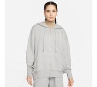 Felpa oversize con cappuccio e zip a tutta lunghezza Nike Phoenix Fleece - Donna - Grigio L Short