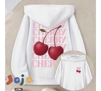 Felpa oversize con cappuccio versatile, comoda e casual, per ragazzi/ragazze, in cotone imbottito, stile college, stile casual ... Felpa con cappuccio SY13 per ragazzi in spugna CVC8 anni,9 anni,10 an