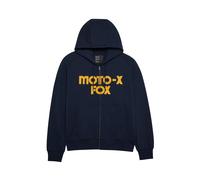 Felpa oversize con zip completo e cappuccio Fox Racing Moto-x Bleu