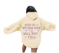 Felpa Oversize da Donna Pantacollant Pelle Felpati Modello Baggy Soft Felpa a Maniche Lunghe Classiche Maglioni Modello Baggy Soft Giacche da Allenamento Pullover con Coulisse per Autunno e Inverno
