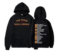 Felpa Oversize estetica da Concerto Vintage con Cappuccio di Niall Horan 2024 The Show Live On Tour, da Uomo e da Donna, Regalo per i Fan-XL