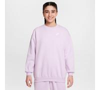 Felpa oversize Nike Sportswear Club Fleece - Ragazzo/a - Viola L