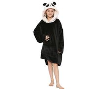 Felpa Oversize Per Bambini Con Tasca A Canguro ANIMAL E Coperta In Pile