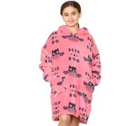 Felpa Oversize Per Ragazze E Ragazzi Con Coperta In Pile Morbida E Super Calda