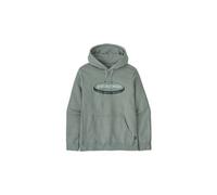 Patagonia - Comoda felpa con cappuccio - M's '95 Oval Logo Uprisal Hoody Cover Green per Uomo in Cotone - Taglia M - Verde