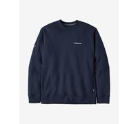 Patagonia - Felpa girocollo - Fitz Roy Icon Uprisal Crew Sweatshirt New Navy per Uomo in Cotone - Taglia L - Blu navy Blu navy L