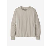 Felpa Patagonia Regenerative Organic Certified Cotton Essential bianco donna - M