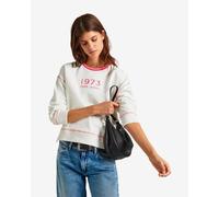 Felpa Pepe Jeans Hache bianco rosso donna - XS