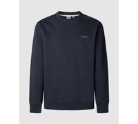 Felpa Pepe Jeans Macbeth Small Logo blu oceano - XL