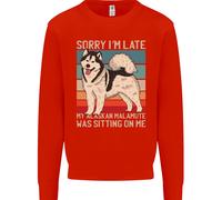 Felpa Per Bambini Alaskan Dog Scusa Se Sono In Ritardo