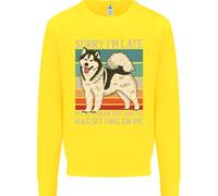 Felpa Per Bambini Alaskan Dog Scusa Se Sono In Ritardo