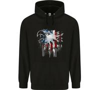 Felpa Per Bambini American Eagle Con Bandiera A Stelle E Strisce USA