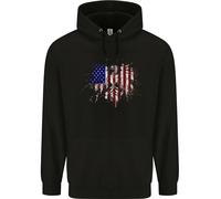 Felpa Per Bambini American Eagle Con Bandiera Del 4 Luglio USA