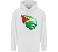 Felpa Per Bambini Con Bandiera Curva Della Guyana Per La Giornata Guyanese