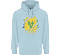 Felpa Per Bambini Con Bandiera Di Saint Vincent E Grenadine