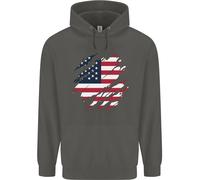 Felpa Per Bambini Con Bandiera USA Del Giorno Dell'Indipendenza