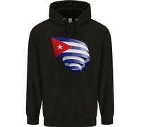 Felpa Per Bambini Con Cappuccio Bandiera Di Cuba Curva Calcio Cubano
