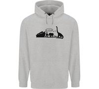 Felpa Per Bambini Con Dinosaurs T-Rex E Atheismo Di Noah's Ark