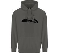 Felpa Per Bambini Con Dinosaurs T-Rex E Atheismo Di Noah's Ark