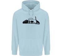 Felpa Per Bambini Con Dinosaurs T-Rex E Atheismo Di Noah's Ark