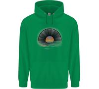 Felpa Per Bambini Con Disco In Vinile Sunset LP E Giradischi