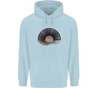 Felpa Per Bambini Con Disco In Vinile Sunset LP E Giradischi