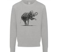 Felpa Per Bambini Con Elefante Musicale Danzerino Ghetto Blaster