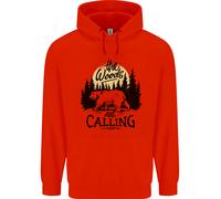 Felpa Per Bambini Con Orso Da Campeggio E Trekking The Woods Calling