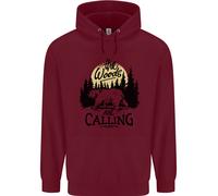 Felpa Per Bambini Con Orso Da Campeggio E Trekking The Woods Calling