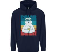 Felpa Per Bambini Con Orso Divertente Polar Beer Gioco Di Parole