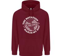 Felpa Per Bambini Con Pianeti E Rotazione Della Terra