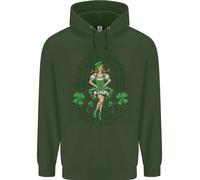 Felpa Per Bambini Con Shamrock Per Il Giorno Di San Patrizio