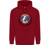 Felpa Per Bambini Con Stampo Divertente Di Un Bradipo Che Scia